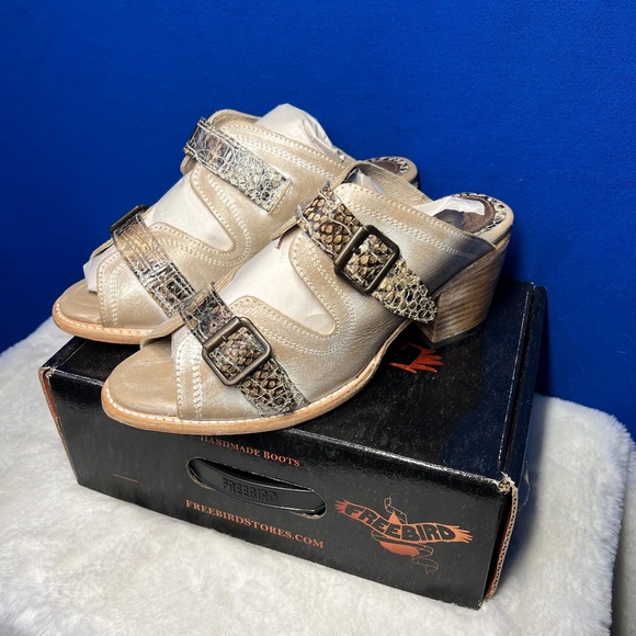 Freebird by Steven Shoes - BNIB |•FREEBIRD🦅 BY STEVEN•| Caprice Leather Sandals Size 11